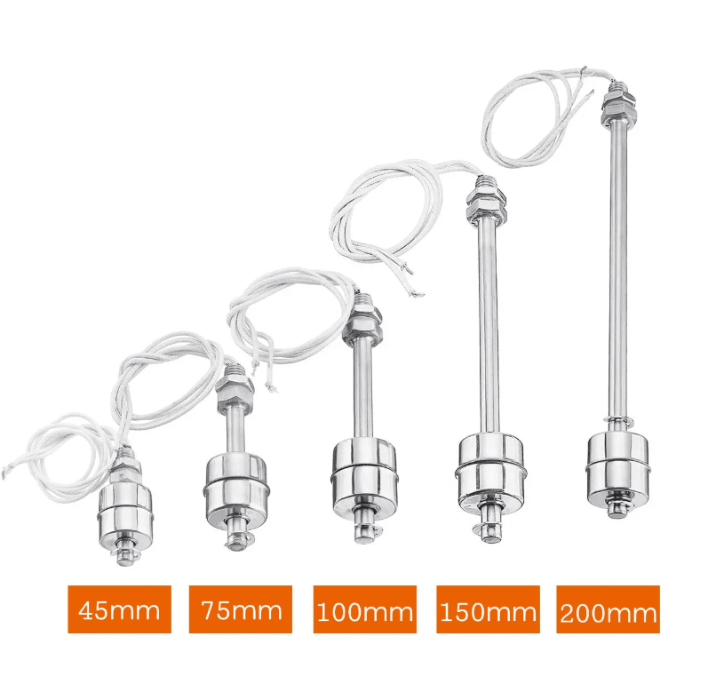 Stainless Water level Sensor 100mm 220V
