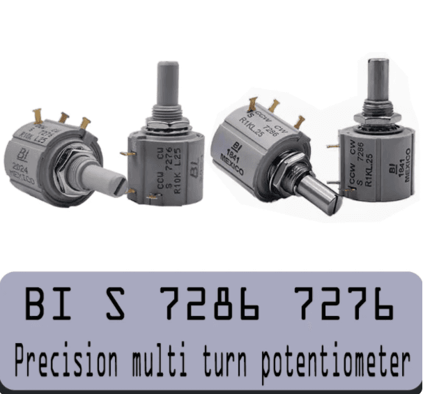 BI S 7286 7276  precision multi turn potentiometer 10 turns 2W 10K