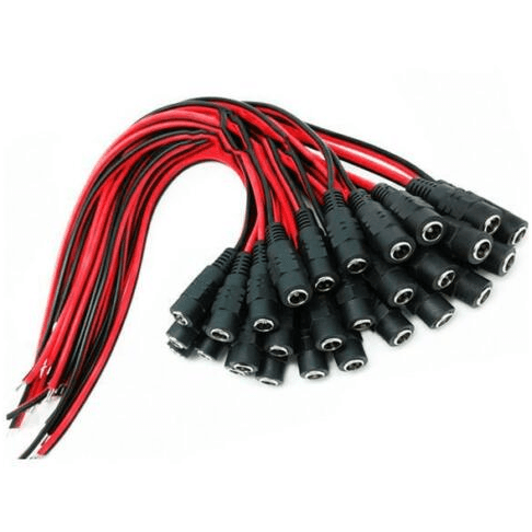 DC Power Female Cable Connector 12v