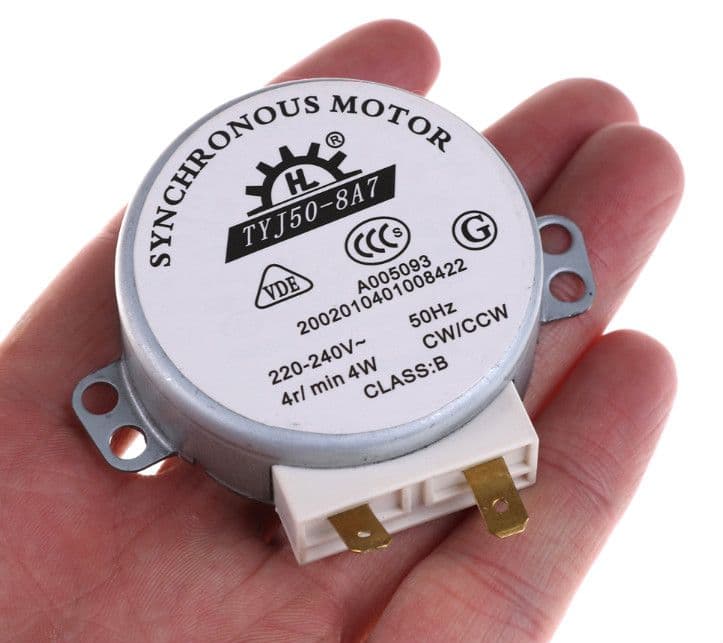 TYJ50-8A7 TurnTable Synchronous Motor AC 220V-240V 50Hz