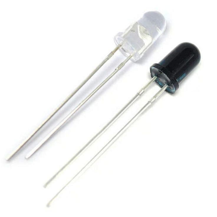940nm IR Infrared + Receiver LED