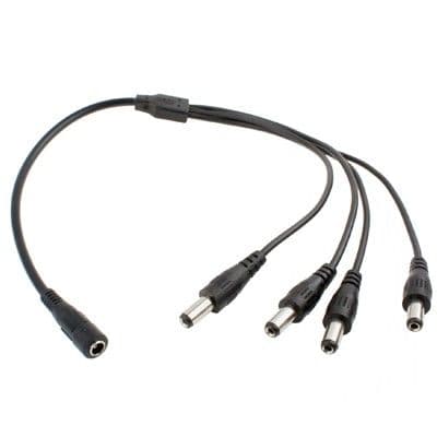 DC Splitter Cable 1 to 4 Outputs