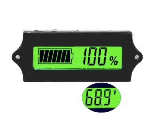 GY-6 LCD Battery Capacity Indicator (acide/lithuim)