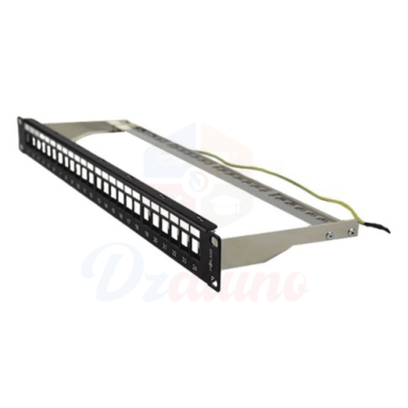 RJ45 Patch Panel – 1U / 19" - 24 ports