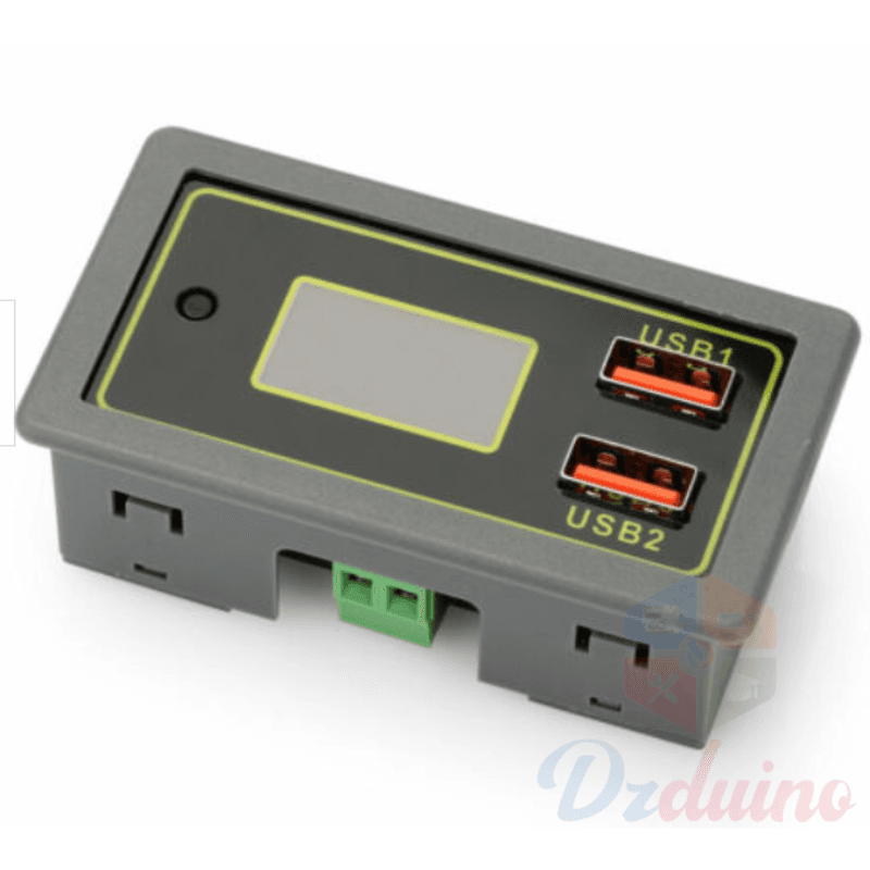 LCD Digital Battery Capacity Indicator Voltmeter Voltage Tester 24W 