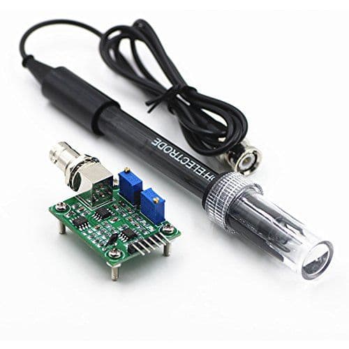 Liquid PH0-14 Value Sensor Module + BNC PH Electrode Probe