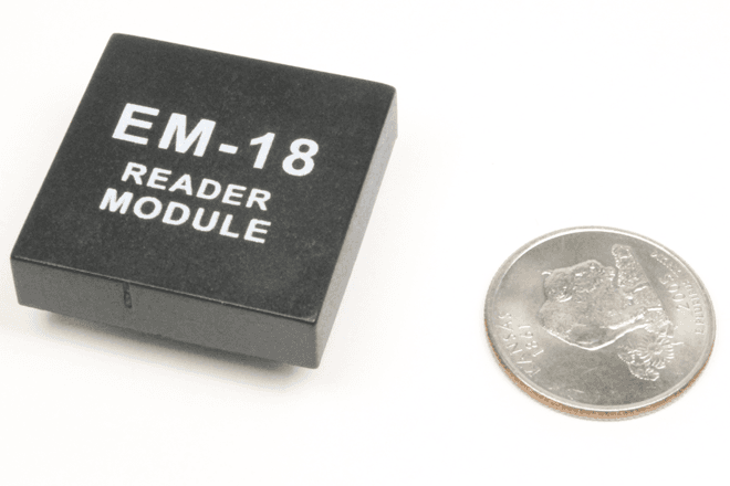 EM-18 RFID 125KHz Card Reader Module  