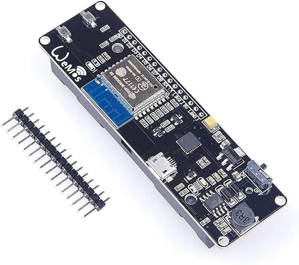 Development board with the ESP-WROOM-02 WiFi module