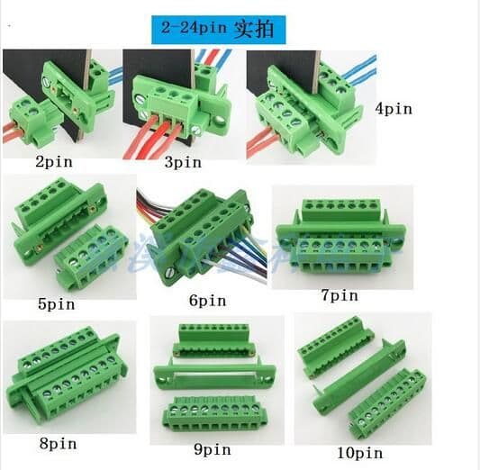 2EDG Pitch 5.08mm Terminal Block Connector 2PIN