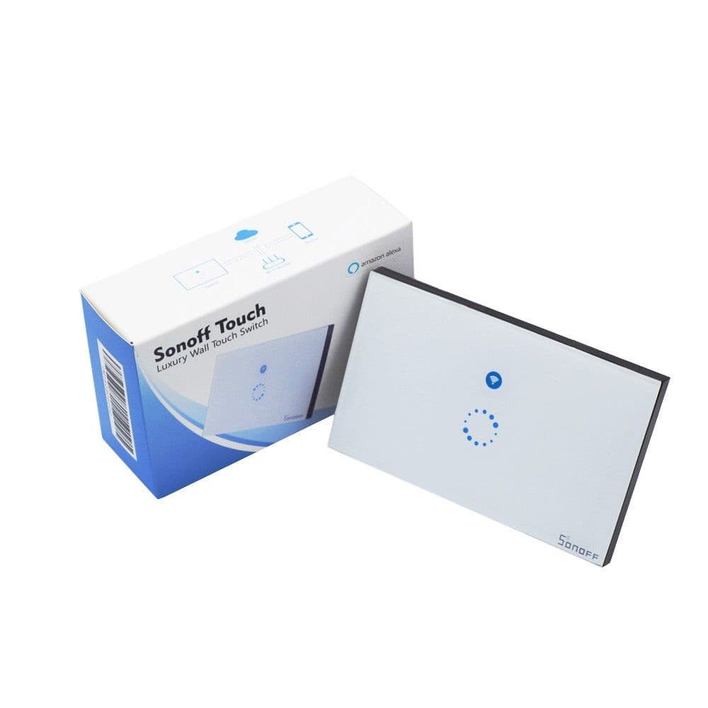 Sonoff Touch - Luxury Glass Panel Touch LED Light Switch 