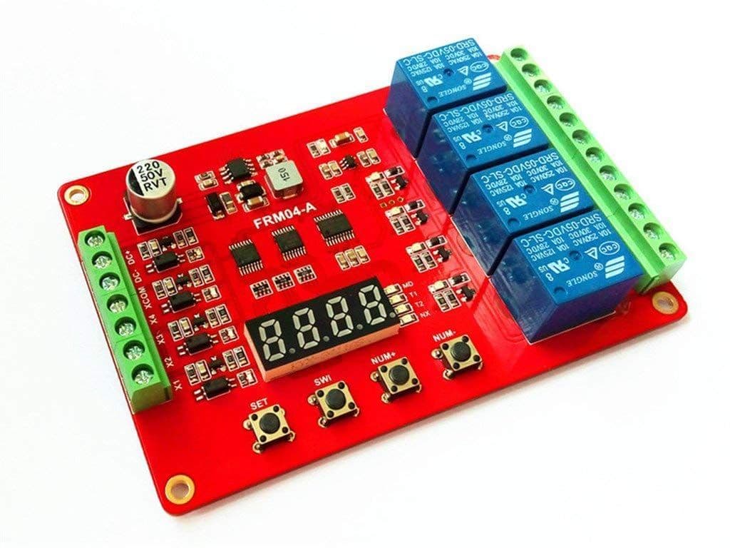 DRM04 multifunction relay module 8V-32V