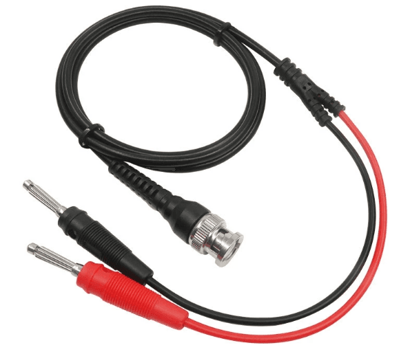 BNC Male plug to Dual 4mm Banana Plug Test Cable