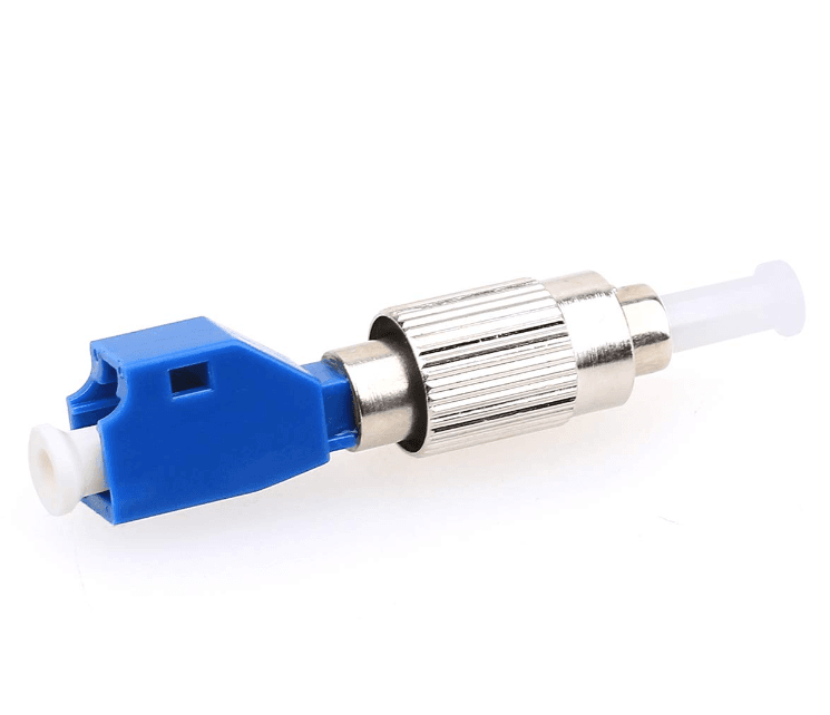 FC UPC Male to LC UPC Female Hybrid Optical Fiber Cable Adapter