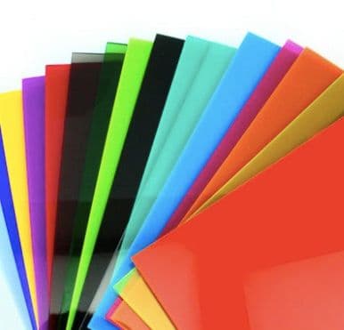 30cm*40cm*2.6mm feuille acrylique noire