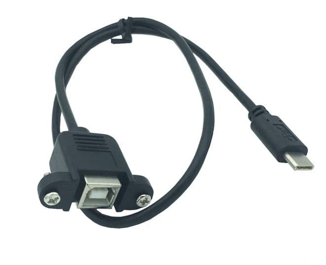Type-C Male to Standard USB 2.0 Female Data cable 50cm