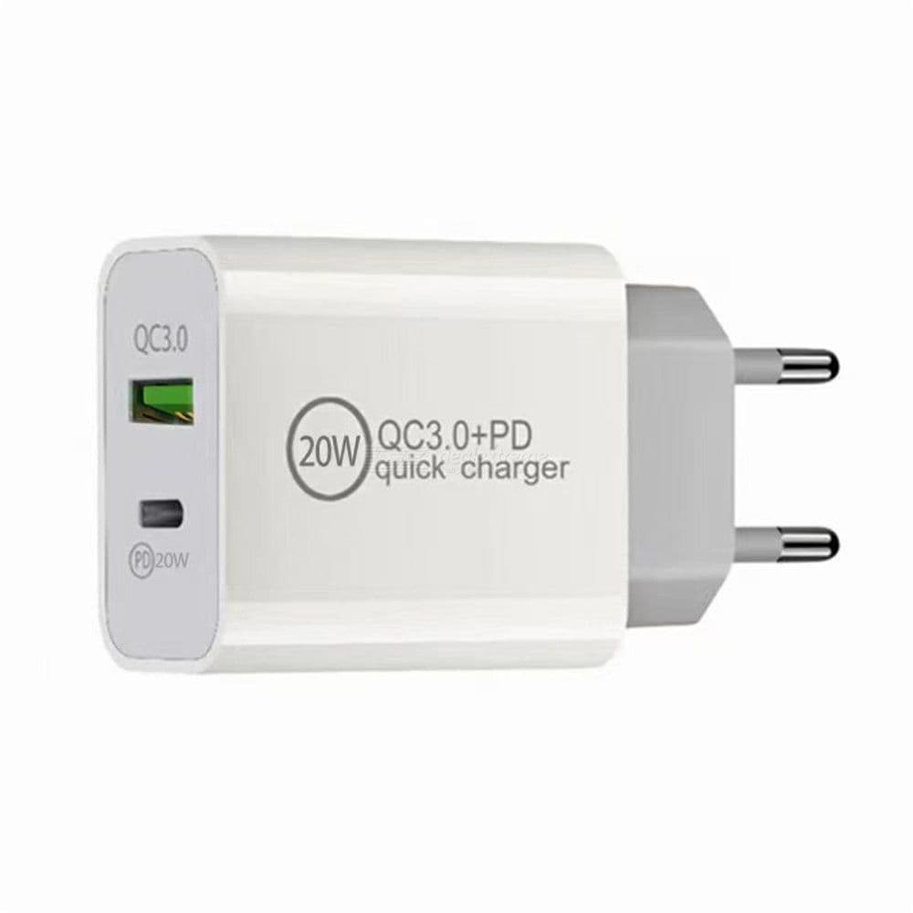 20W PD USB QC 3.0 Type C Power Fast Charger Adapter