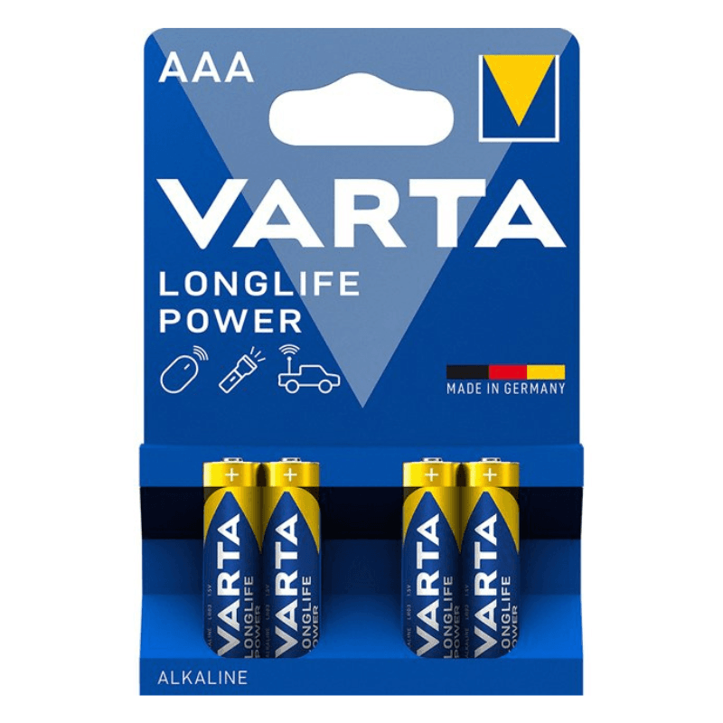 Varta Alkaline Battery AAA LR6 PACK 4pcs