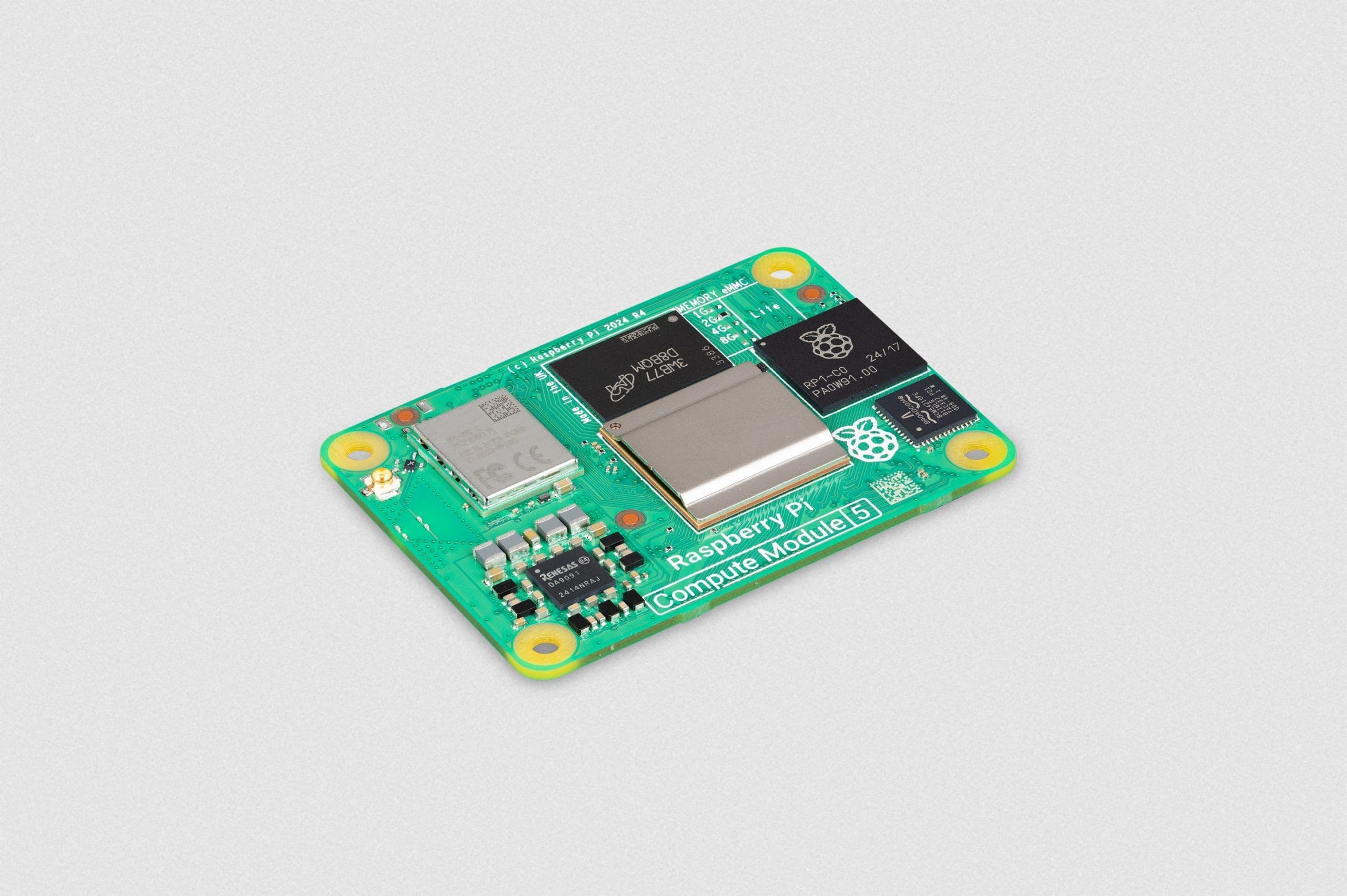 Raspberry Pi Compute Module 5 – 8GB RAM – 32GB Storage