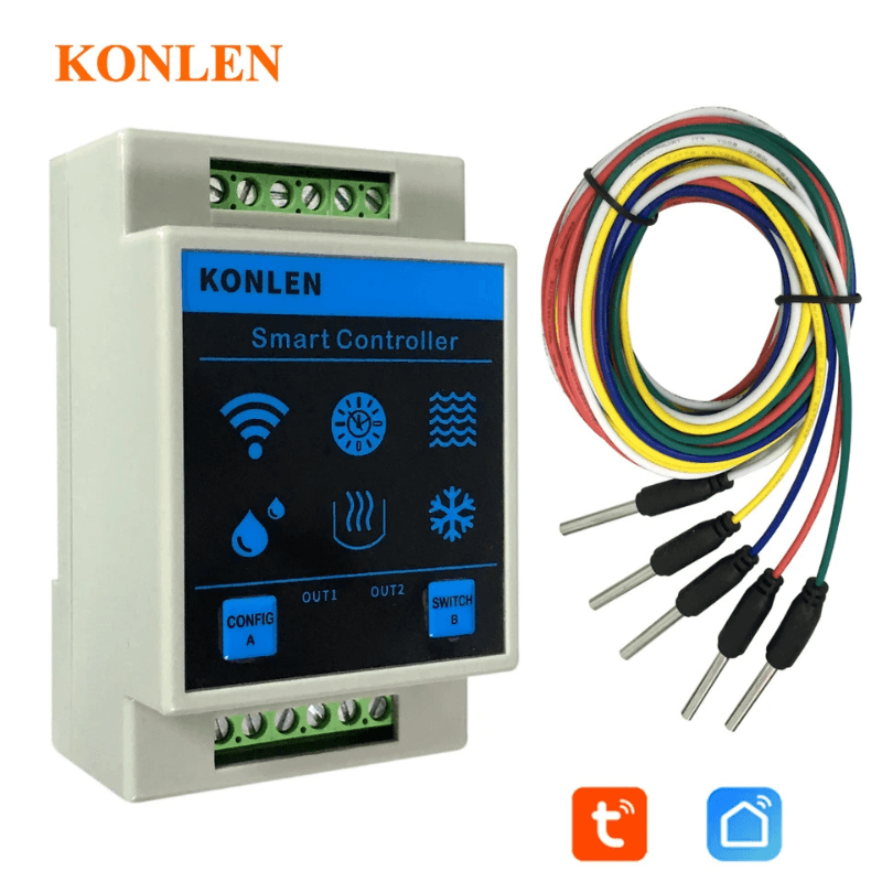 KONLEN Tuya WiFi Smart Water Level &amp; Leak Sensor