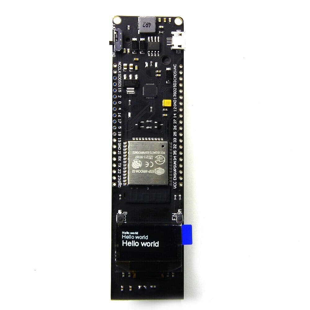 ESP32 OLED 0.96 INCH DEVELOPMENT BOARD + BATTERY