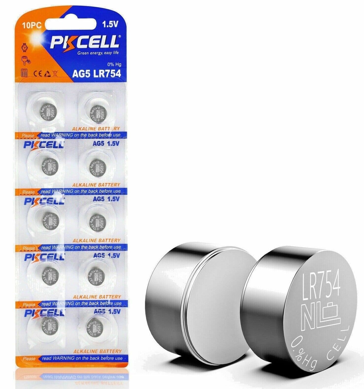LR754 AG5 1.5V Watch Battery (1PCS)