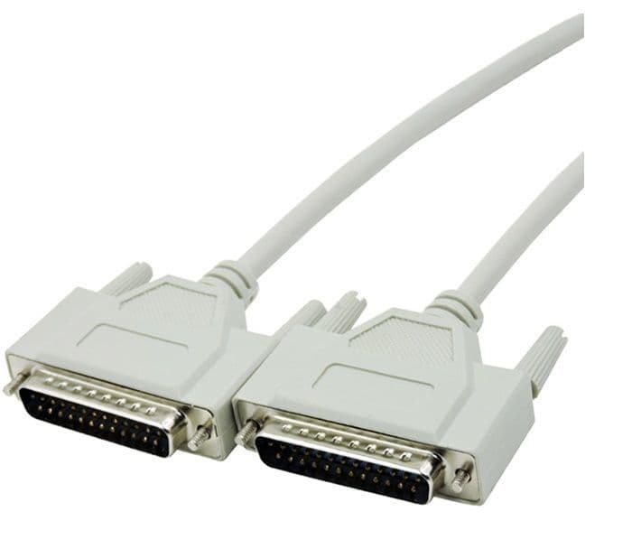 25Pin-DB25 Parallel Male to Male  cable 2.5M