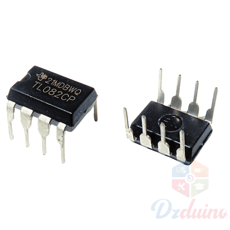 TL082 JFET Input Operational Amplifier (Op-Amp) IC DIP-8