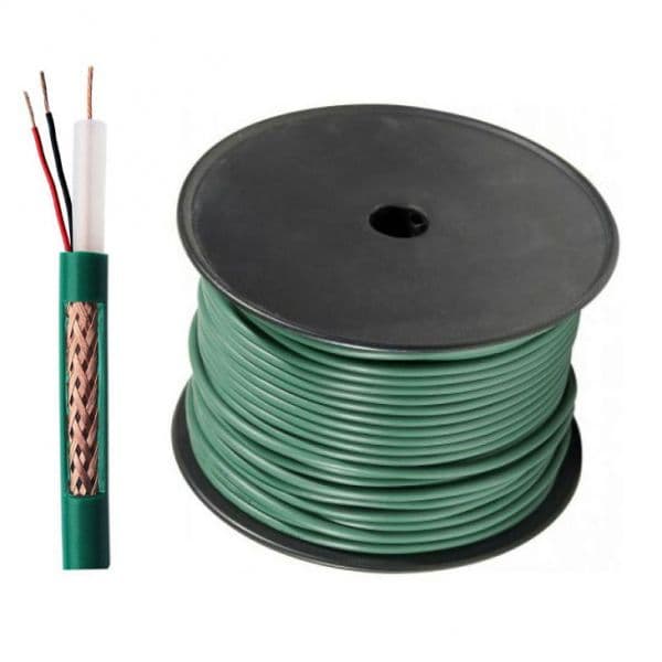 Coaxial cable KX6 + 2 power wires