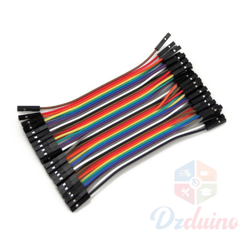 Jumper Wire Female-Female, 40Pcs 10cm