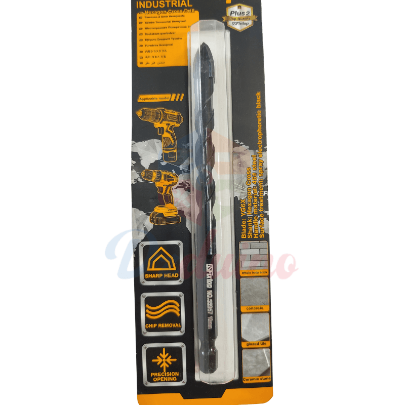 drill bit 06 ceram/glass black