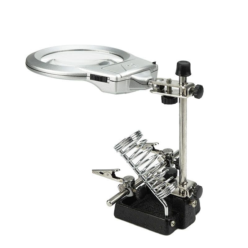 Third hand magnifier MG16129-A