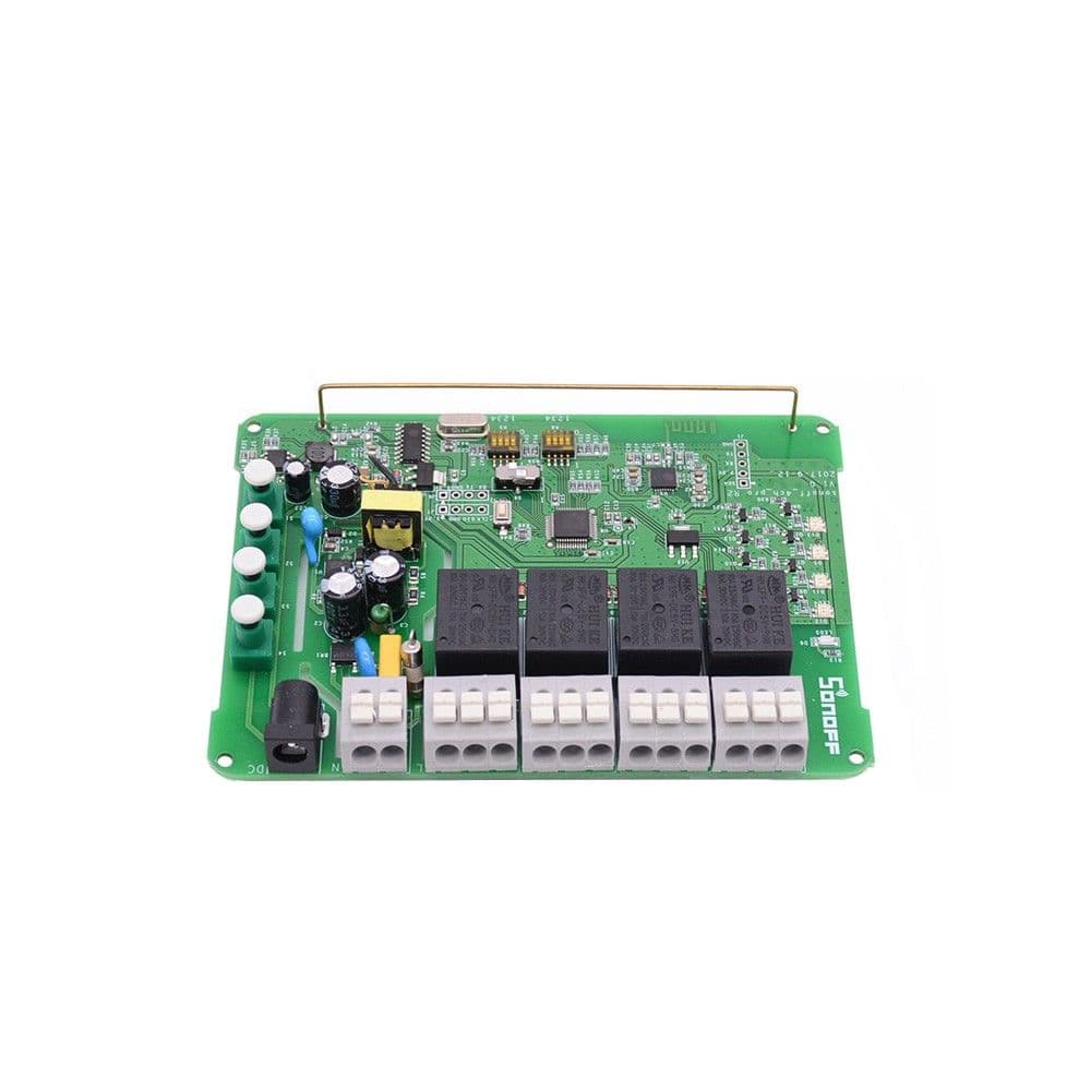 Sonoff 4CH Pro - 4 Gang Inching/Self-locking/Interlock WiFi RF Smart Switch 