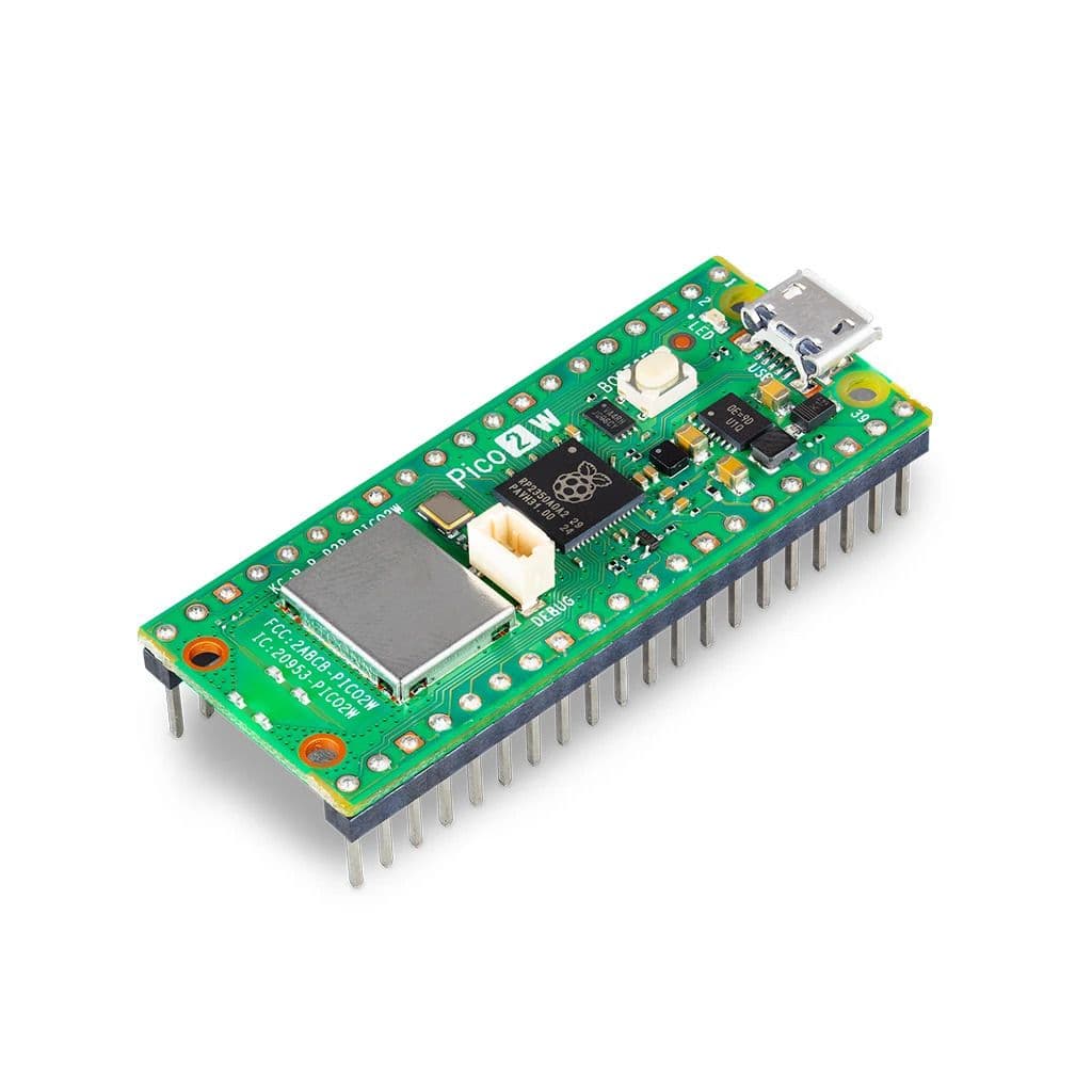 Raspberry Pi Pico 2 W with header