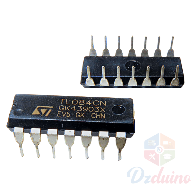 TL084 Quad JFET Input Operational Amplifier (Op-Amp) IC DIP-14