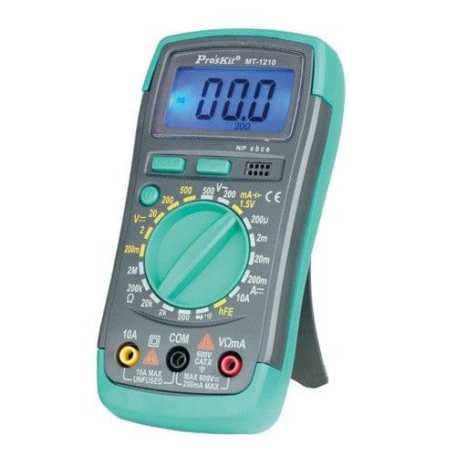 Pro'sKit MT-1210-C 1.9" LCD Digital Multimeter