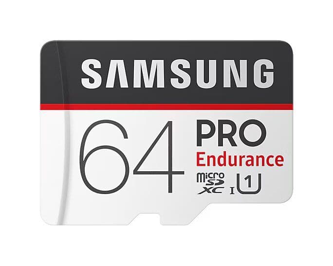 PRO Endurance microSD Card 64GB SAMSUNG