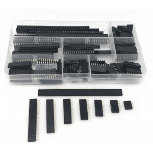 2.54mm Female Pin Header Assortment Kit 120Pcs