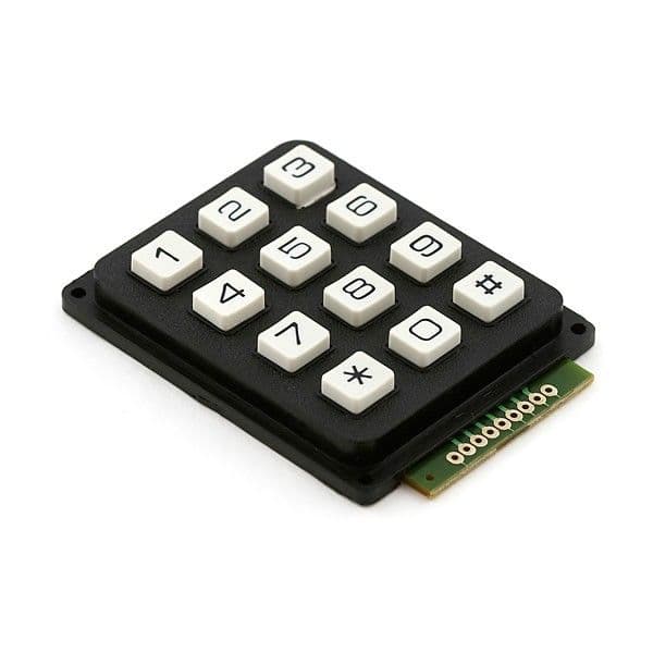 4 X 3 Matrix Keypad