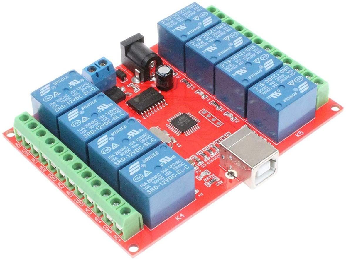 8 Channel 12V relay module  usb 10A