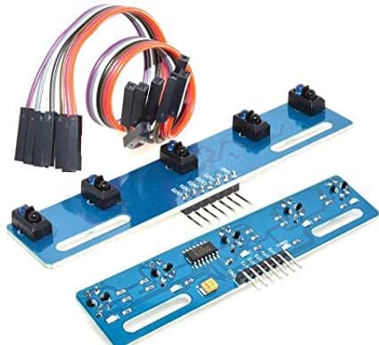 5-channel line tracking sensor