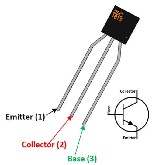 2SC1815 transistor TO-92 0.15A 50V NPN 