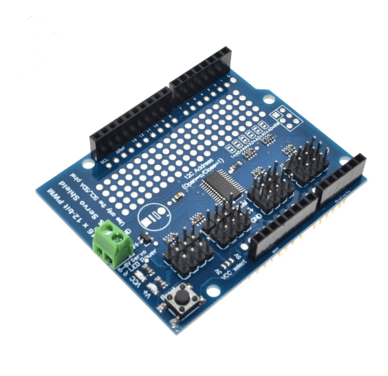 16-Channel 12-bit PWM/Servo Shield