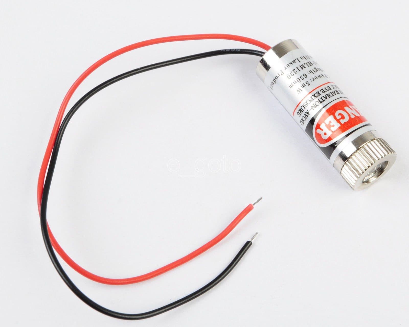12mm Size 650nm 5mW Red cross laser