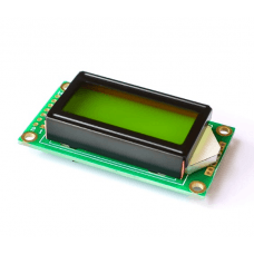0802 LCD display Yellow 