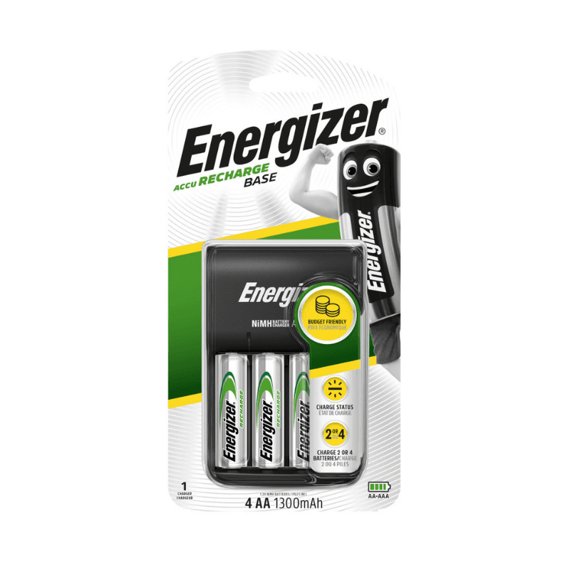 energizer accu recharge base 4xAA 1300 mAh