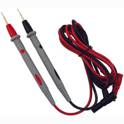 CAT III 1000V 20A Silicone Wire Probe Test Leads Pin for Digital Multimeter
