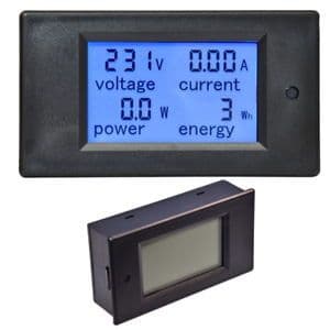 PZEM-021 4 Voltmeter Ammeter KWH Meter 0-20A 80-260V 50/60HZ
