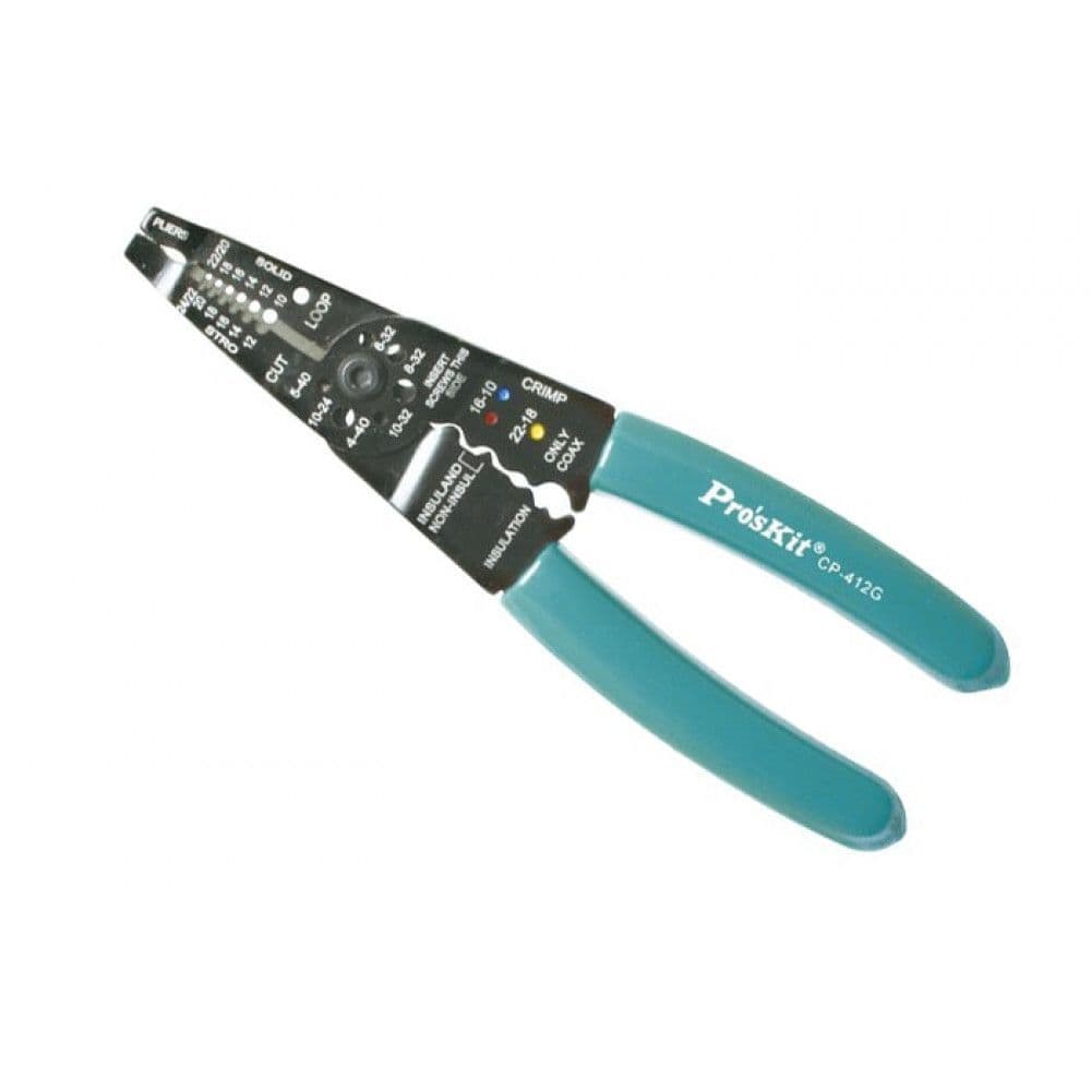 CP-412G Wire Stripper / Cutter - 24-10AWG