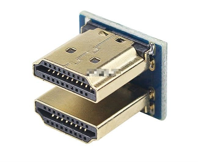 HDMI 1.4 Two-Way Rotation Connecting  Adapter