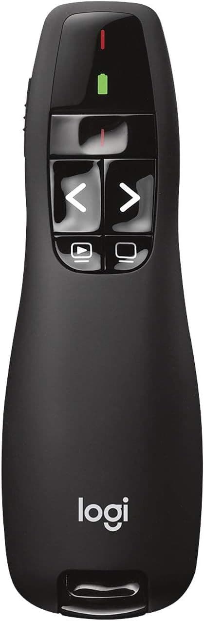 Logitech r400 laser presentation control